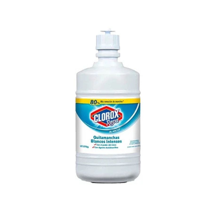 Cloro Líquido Clorox Ropa Blanca 370 ml