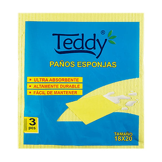 Teddy Paño Esponja 3 un 