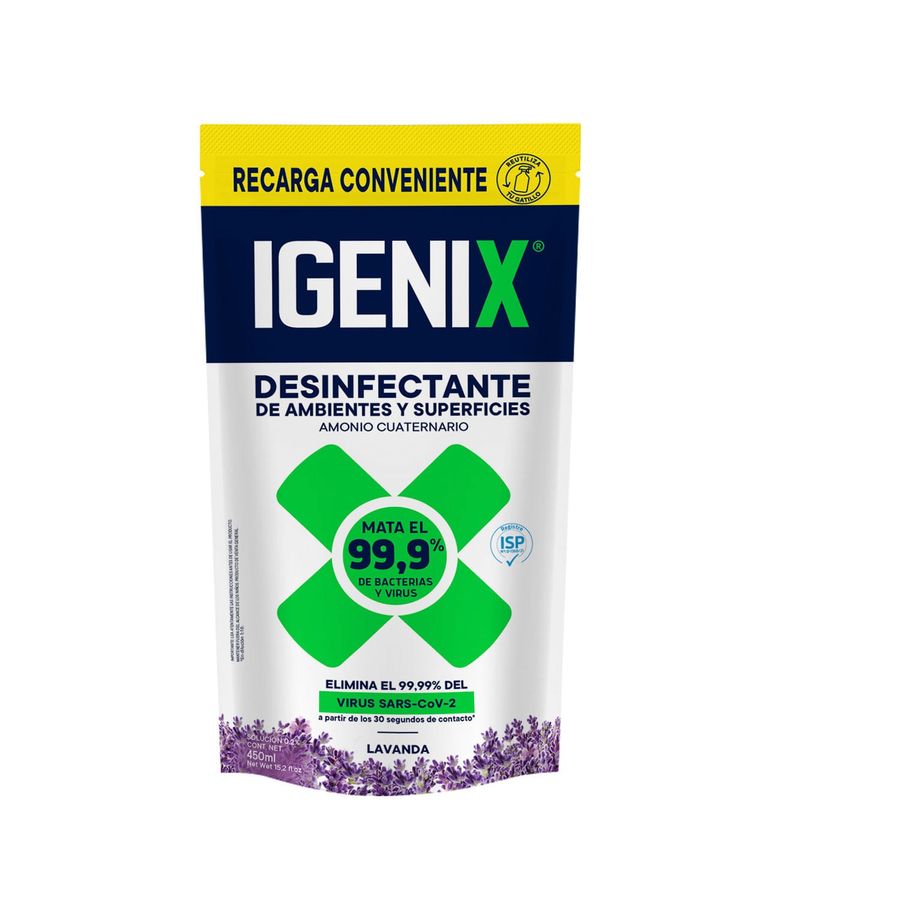 Igenix amonio cuaternario disp 450ml Lavanda