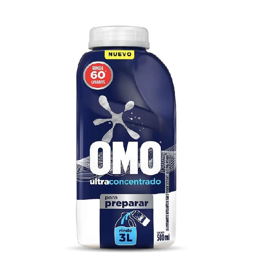 Omo Matic Detergente Líquido para Diluir 500 ml 