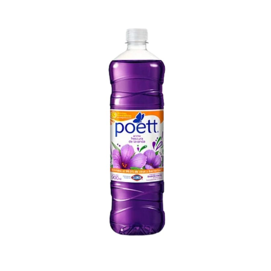 Limpiador de Pisos Poett Frescura de Lavanda 900 ml