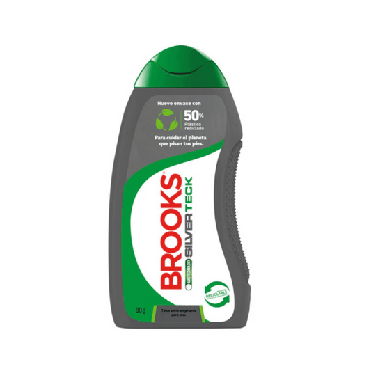 Talco Brooks Silver 80 grs