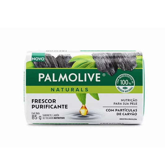 Palmolive Jabón en Barra Partículas de Carbón 85 grs