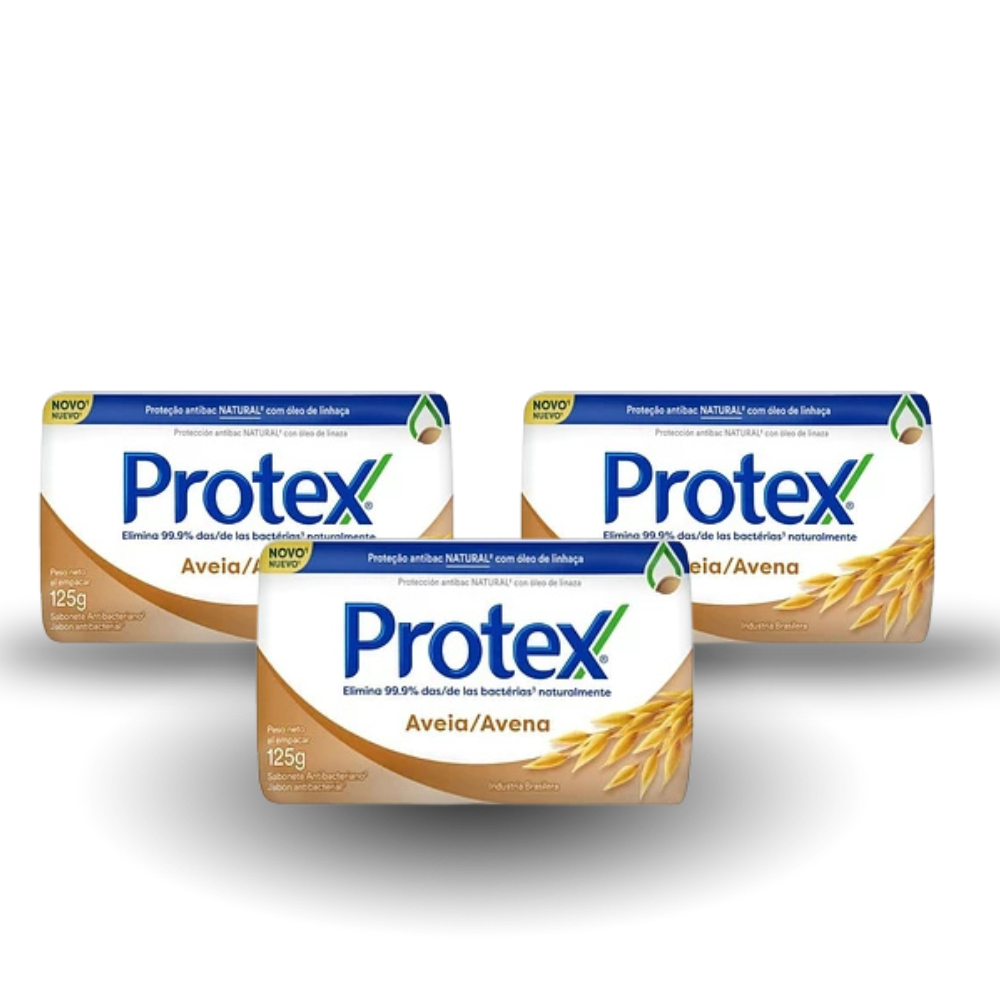 Pack Protex Jabón en Barra Avena  125 grs