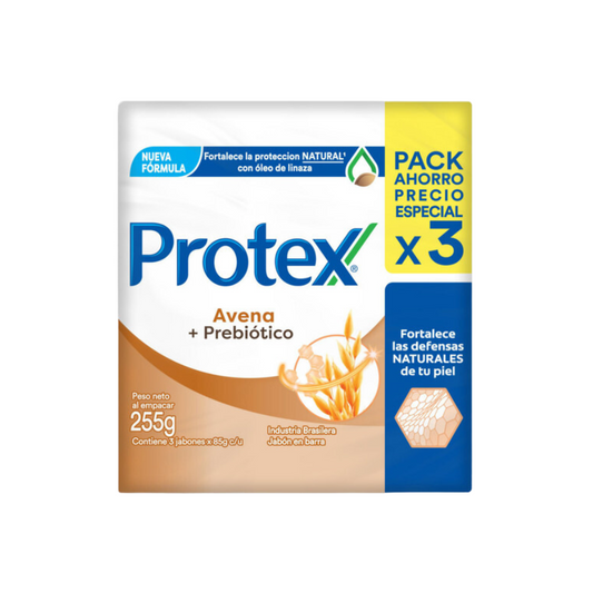 Jabón en Barra Protex Avena Tripack