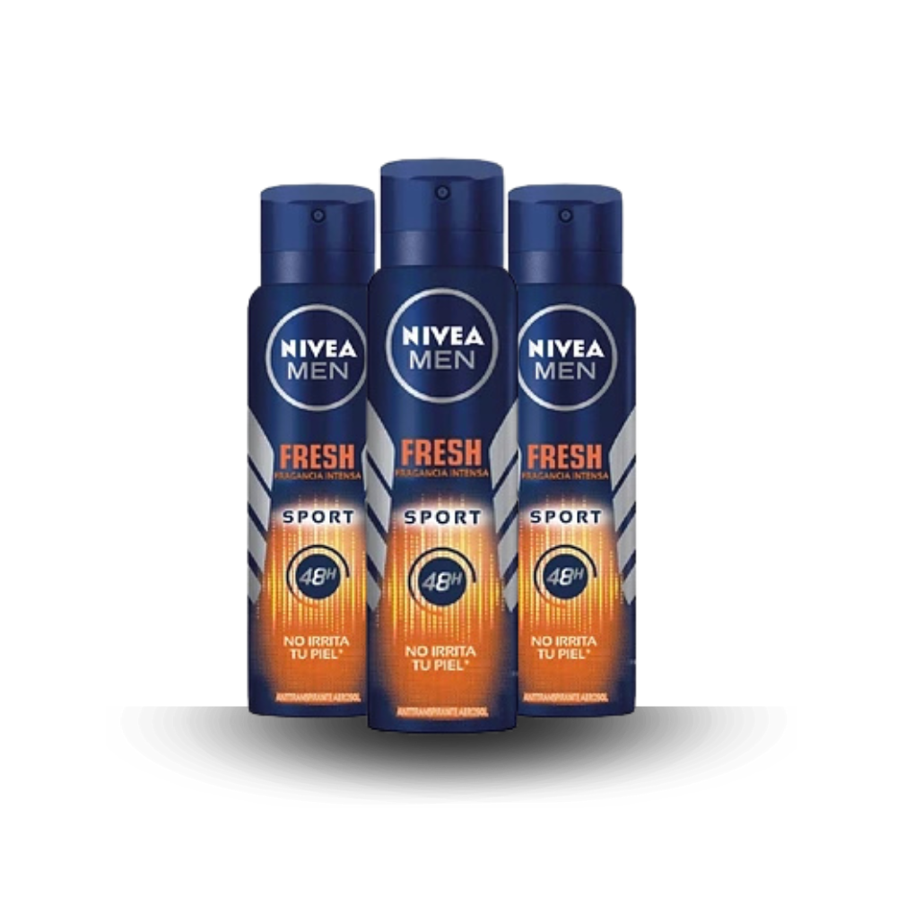 Pack Nivea spray men 150 ml fresh sport