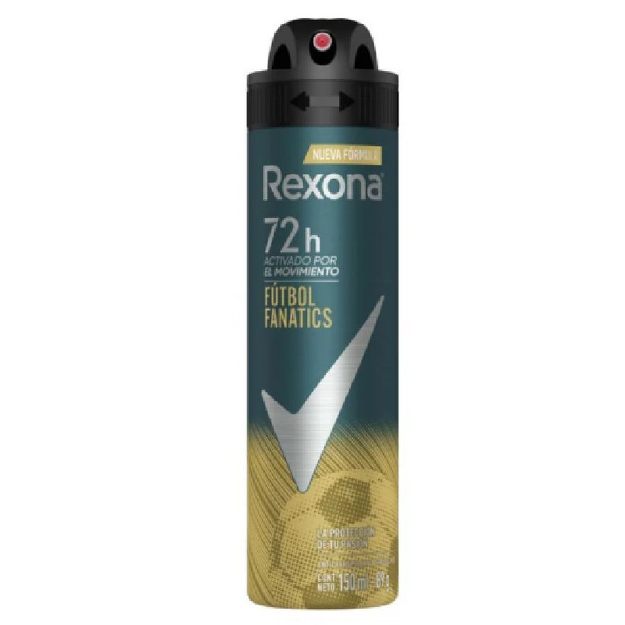 Rexona spray men  150 ml futbol fanatics 