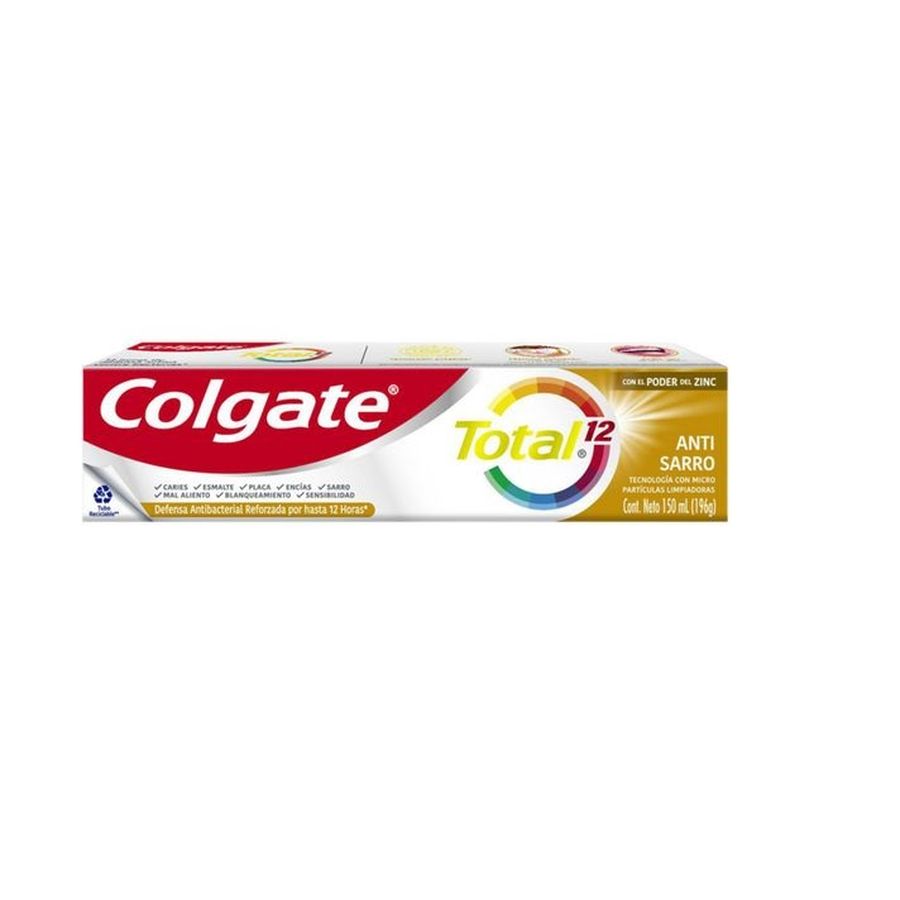 Colgate Total 12 Pasta Dental Anti Sarro 195 grs